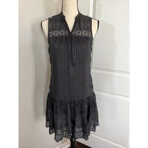 Rebecca Taylor Silk Lace Drop Waist Dress Size 2